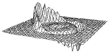 Diagram of an Alcubierre warp field