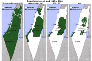 Palestinska befolkningens förlust av land