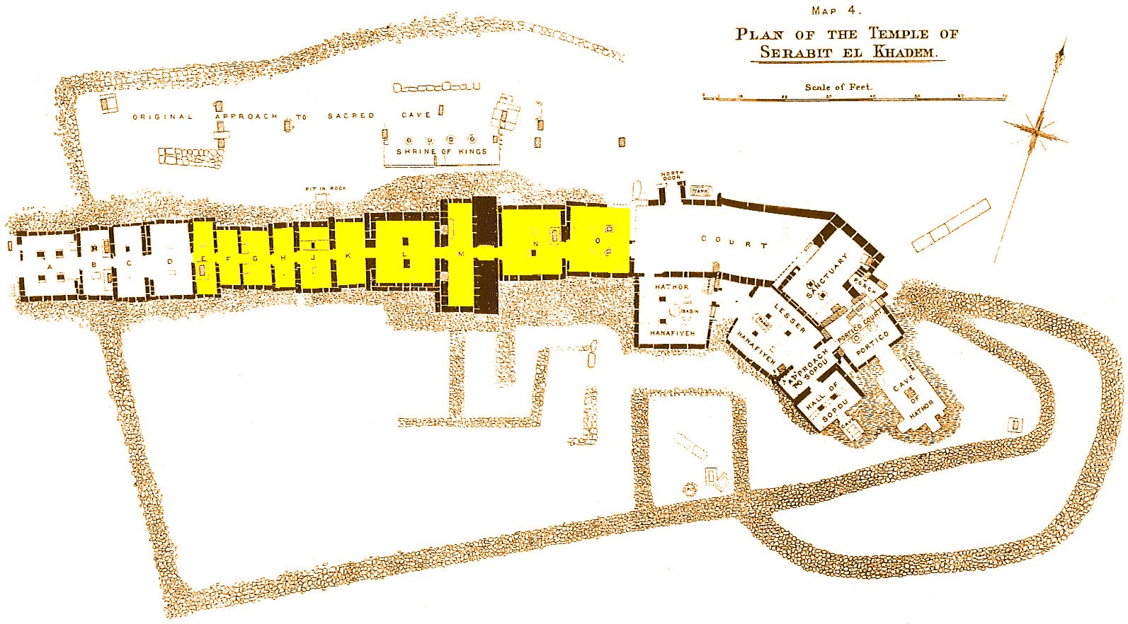 Serabit Room Map