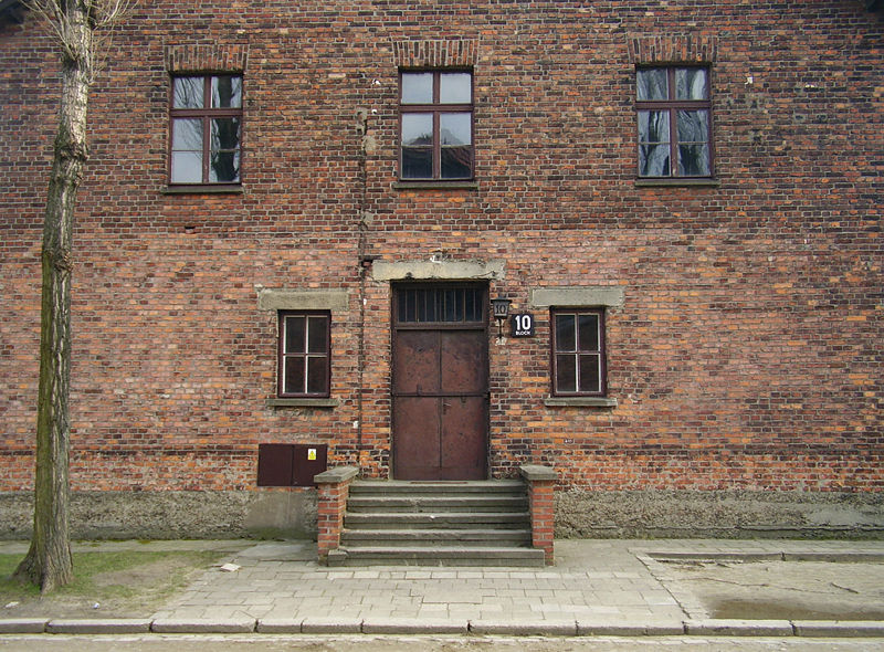 Block 10 - Medical experimentation block in Auschwitz